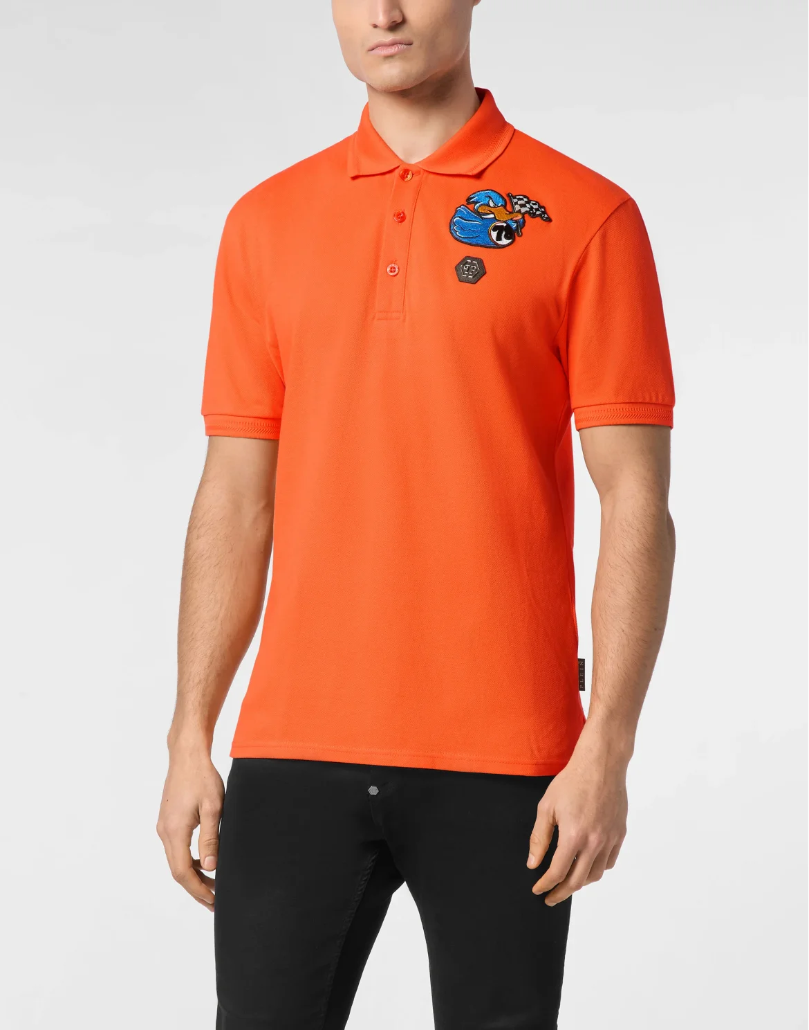Polo shirt SS Duck Chest, цвет: Оранжевый