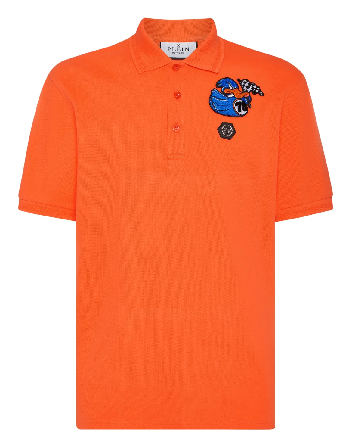 Polo shirt SS Duck Chest, цвет: Оранжевый
