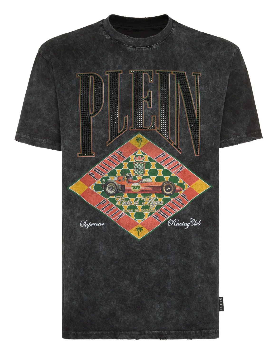 T-shirt Round Neck SS Cote D Azur Stones, цвет: Черный