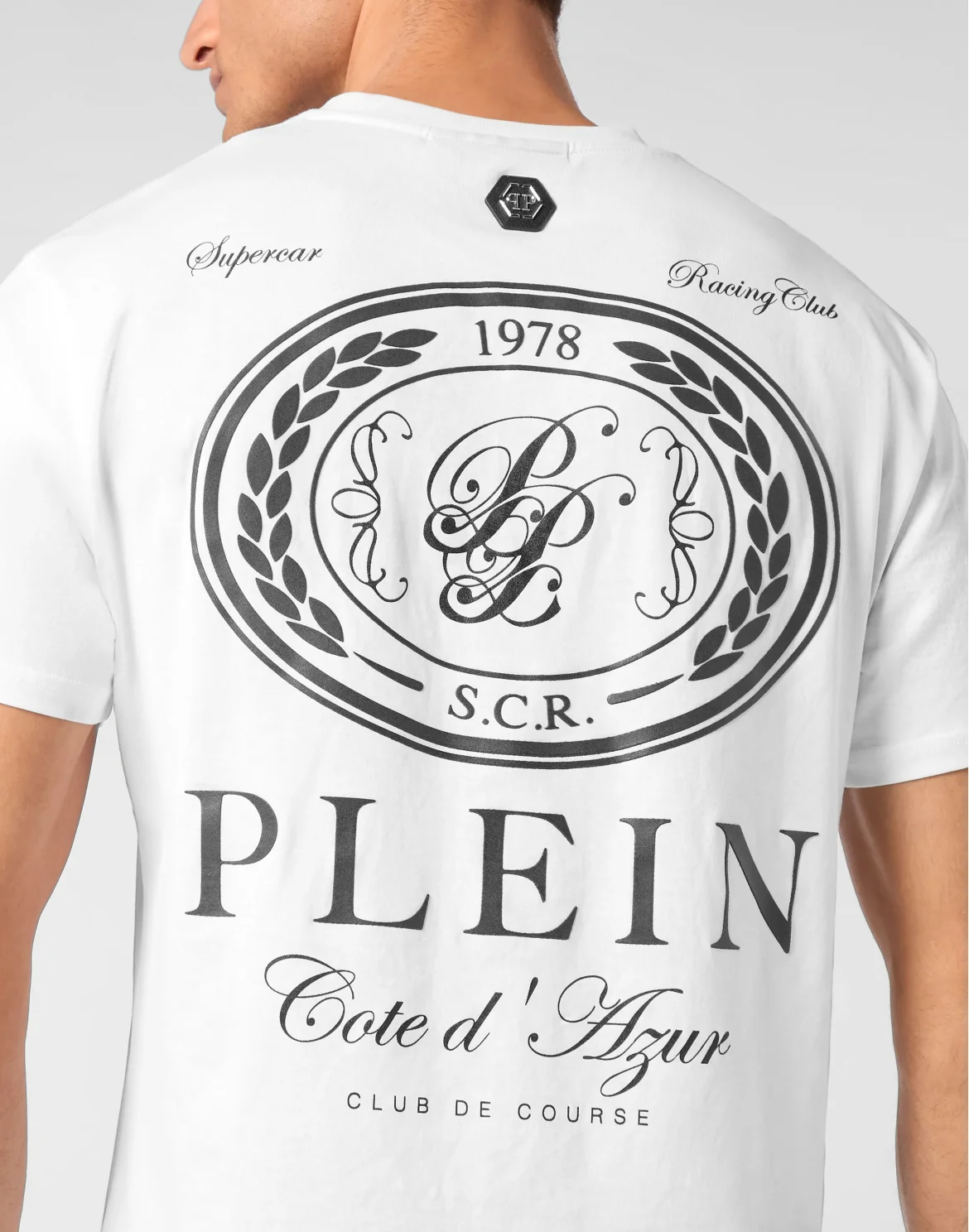 T-shirt Round Neck SS Club The Course, цвет: Белый
