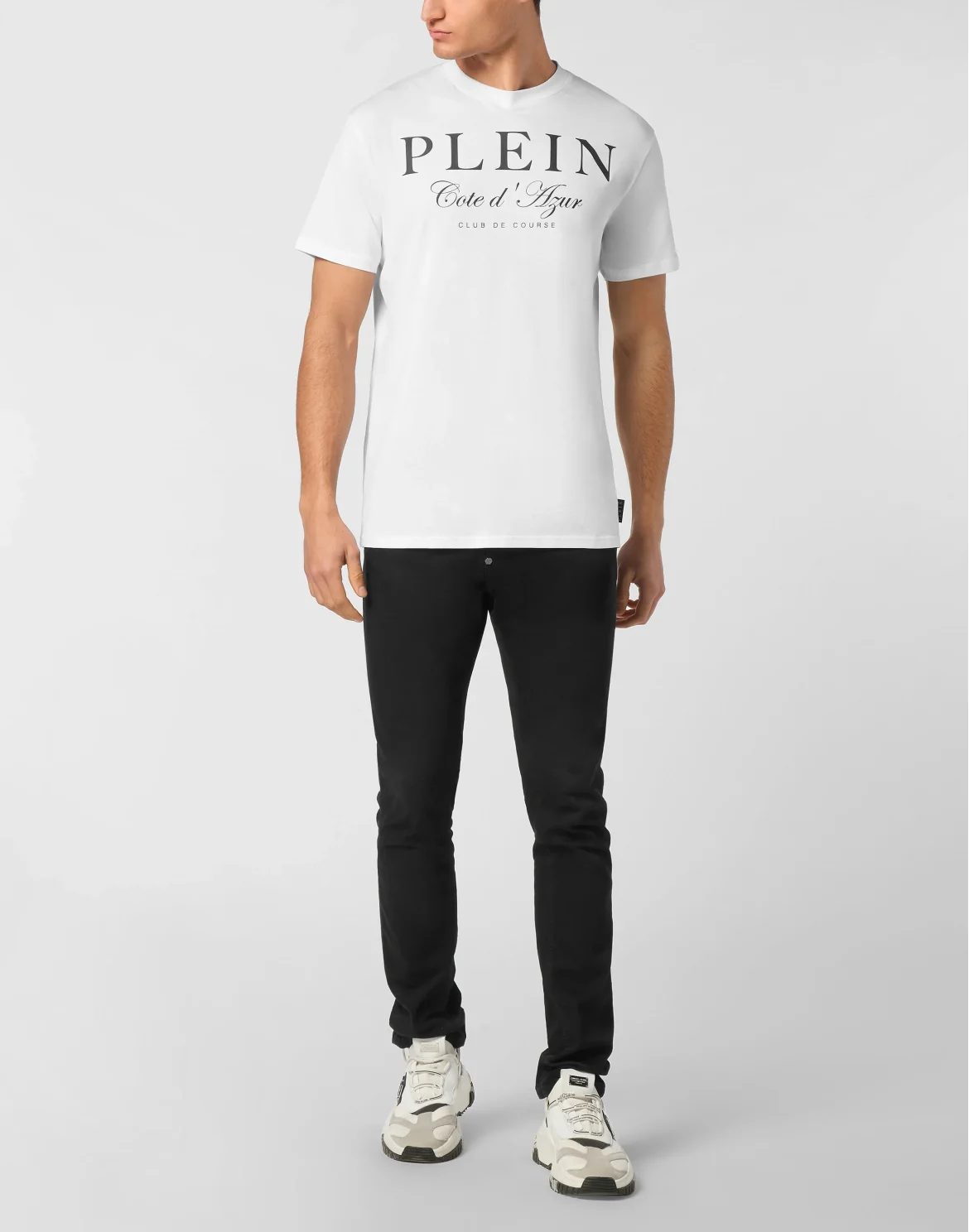 T-shirt Round Neck SS Club The Course, цвет: Белый