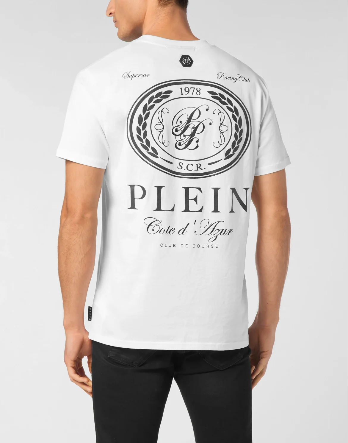 T-shirt Round Neck SS Club The Course, цвет: Белый
