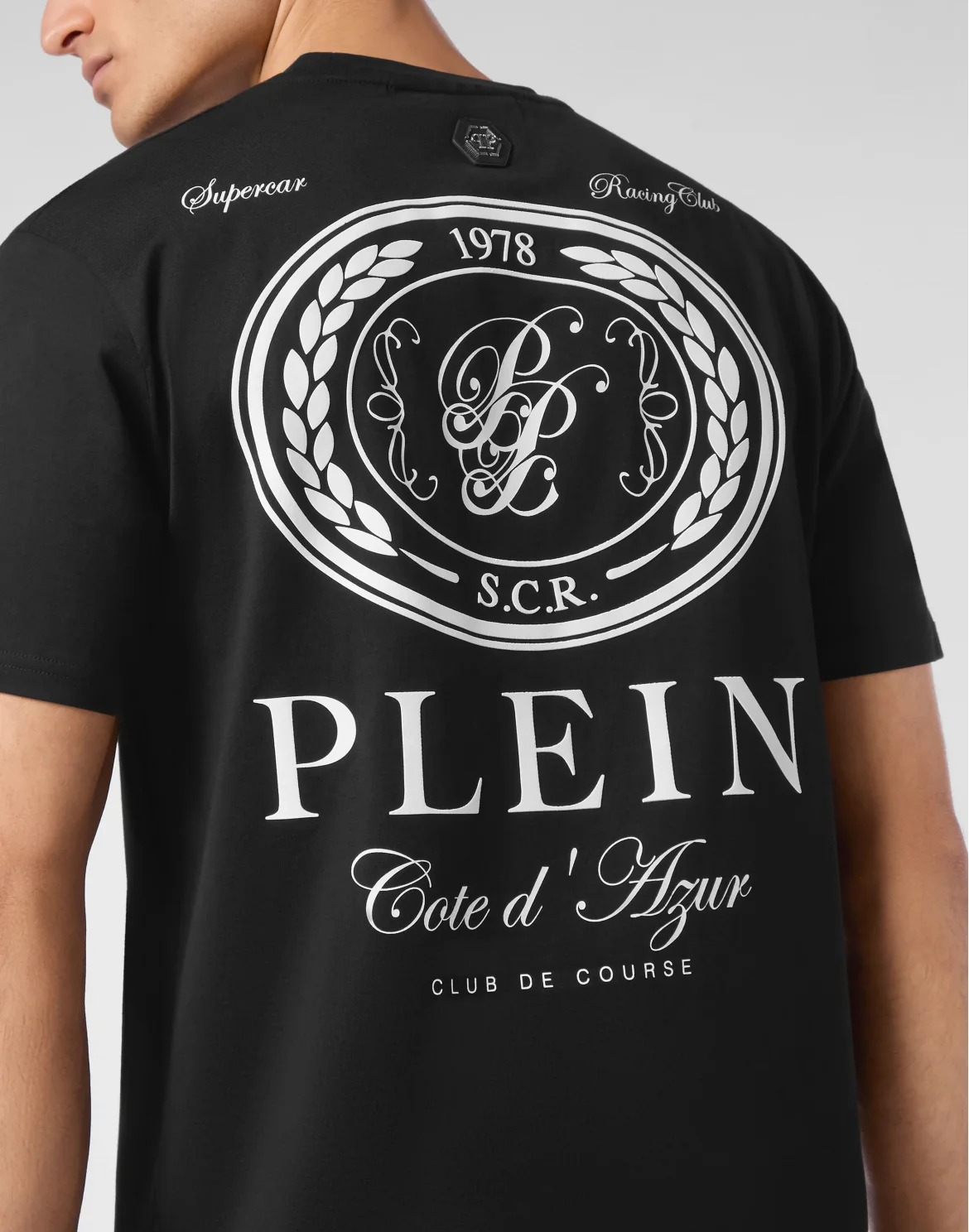 T-shirt Round Neck SS Club The Course, цвет: Черный