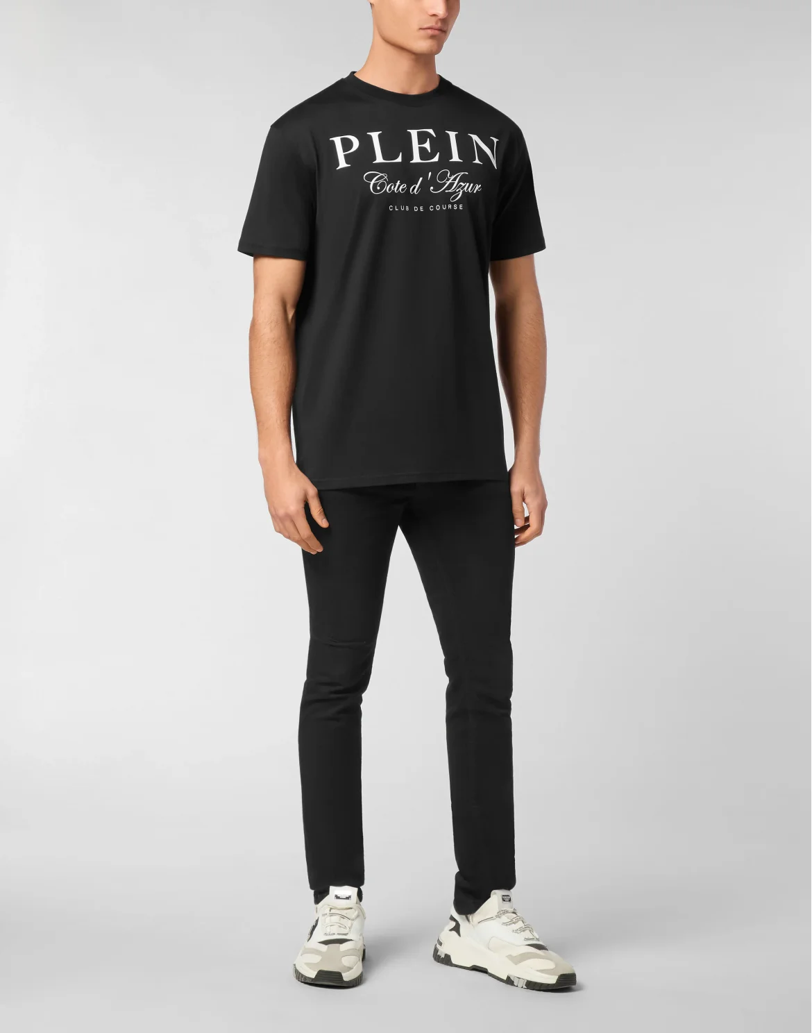 T-shirt Round Neck SS Club The Course, цвет: Черный
