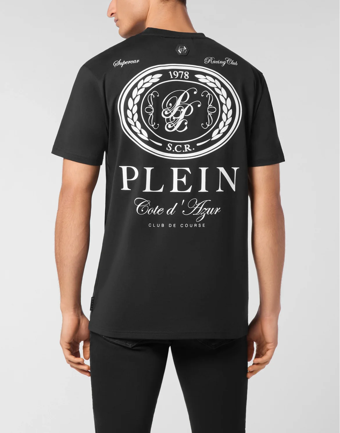T-shirt Round Neck SS Club The Course, цвет: Черный