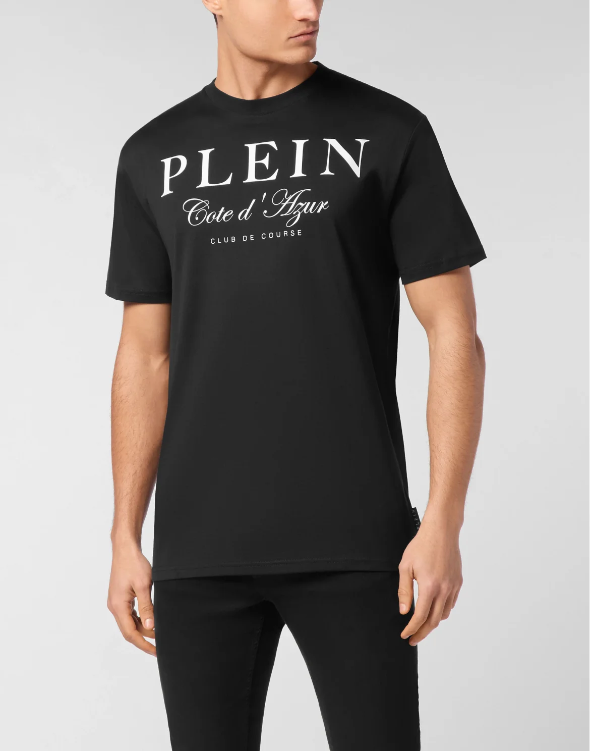 T-shirt Round Neck SS Club The Course, цвет: Черный