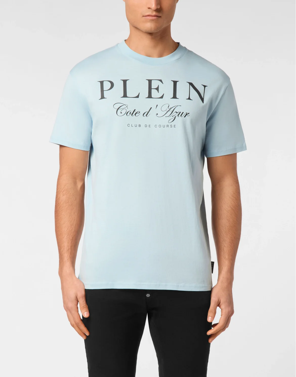 T-shirt Round Neck SS Club The Course, цвет: Голубой