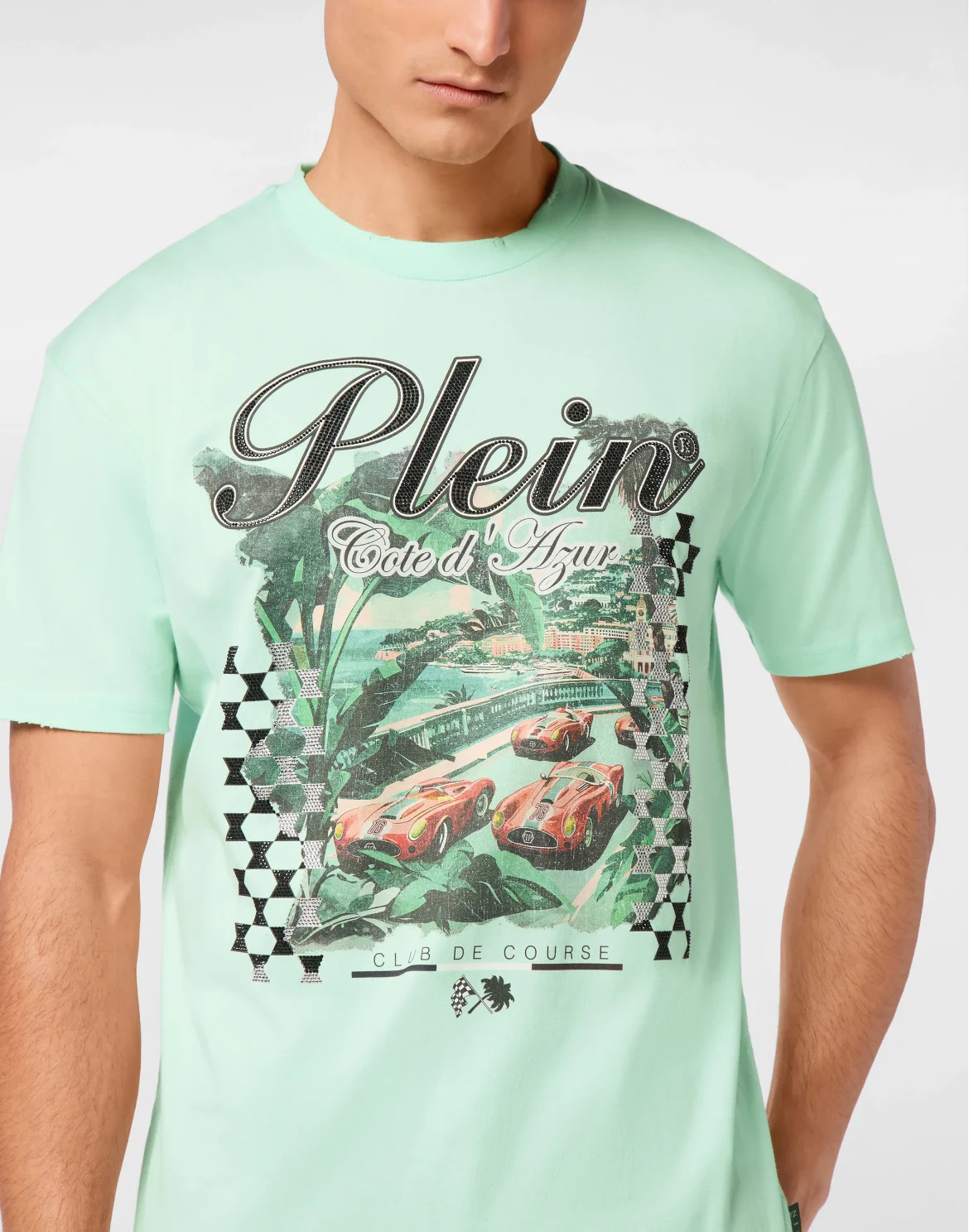 T-shirt Round Neck SS Cote D Azur, цвет: Зеленый