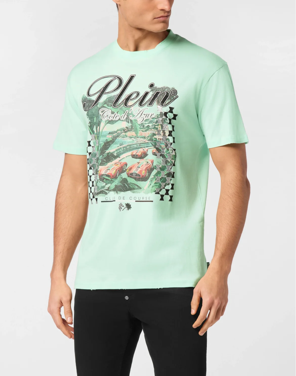 T-shirt Round Neck SS Cote D Azur, цвет: Зеленый