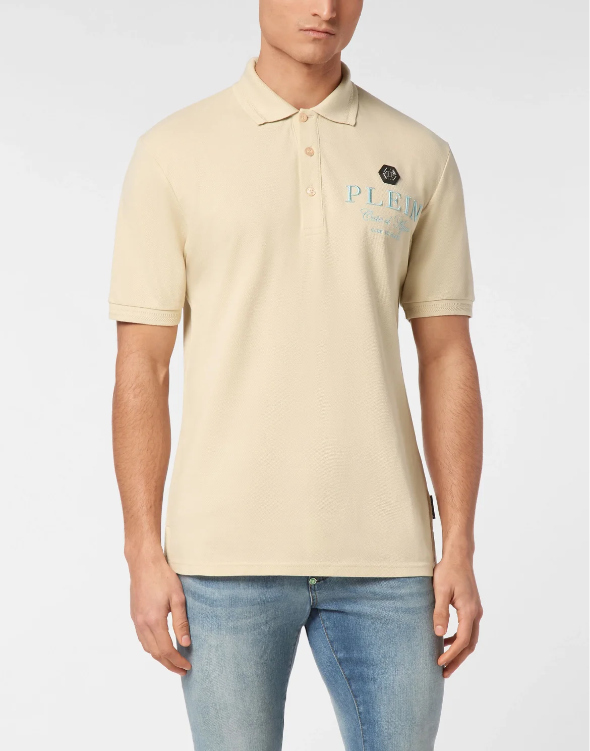 Polo shirt SS Club The Course, цвет: Бежевый