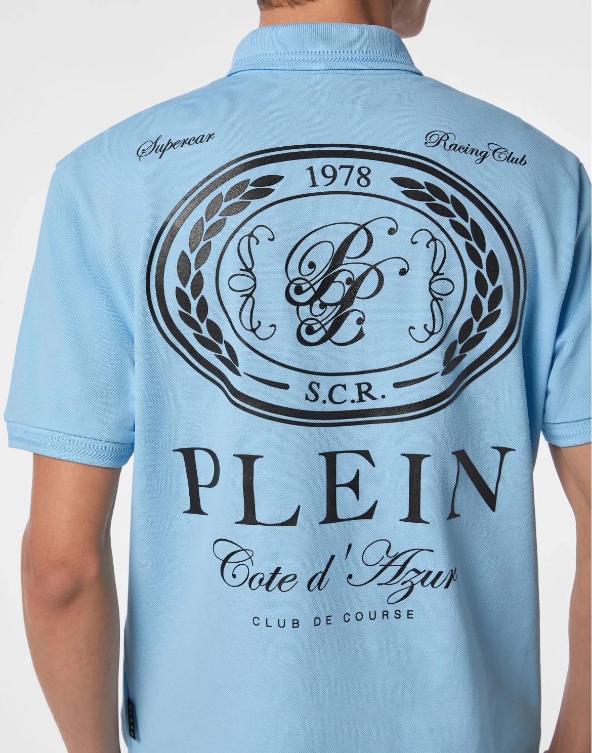 Polo shirt SS Club The Course, цвет: Голубой