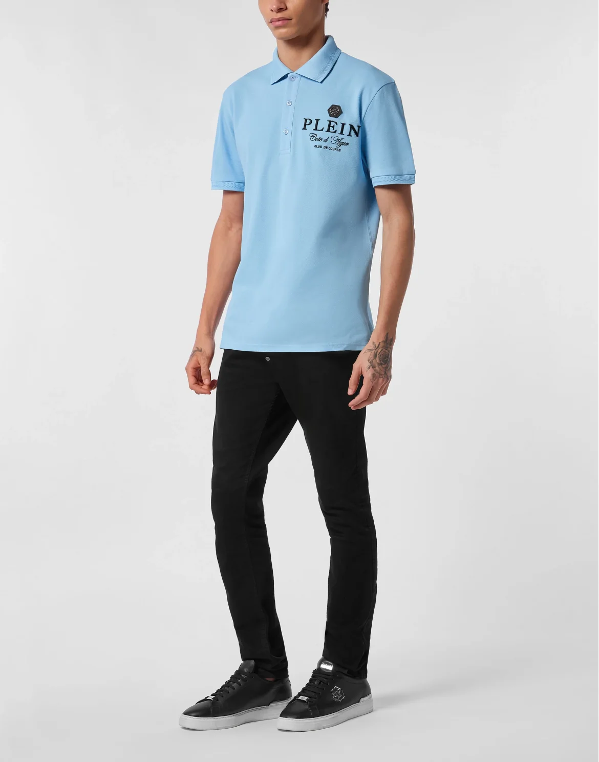 Polo shirt SS Club The Course, цвет: Голубой