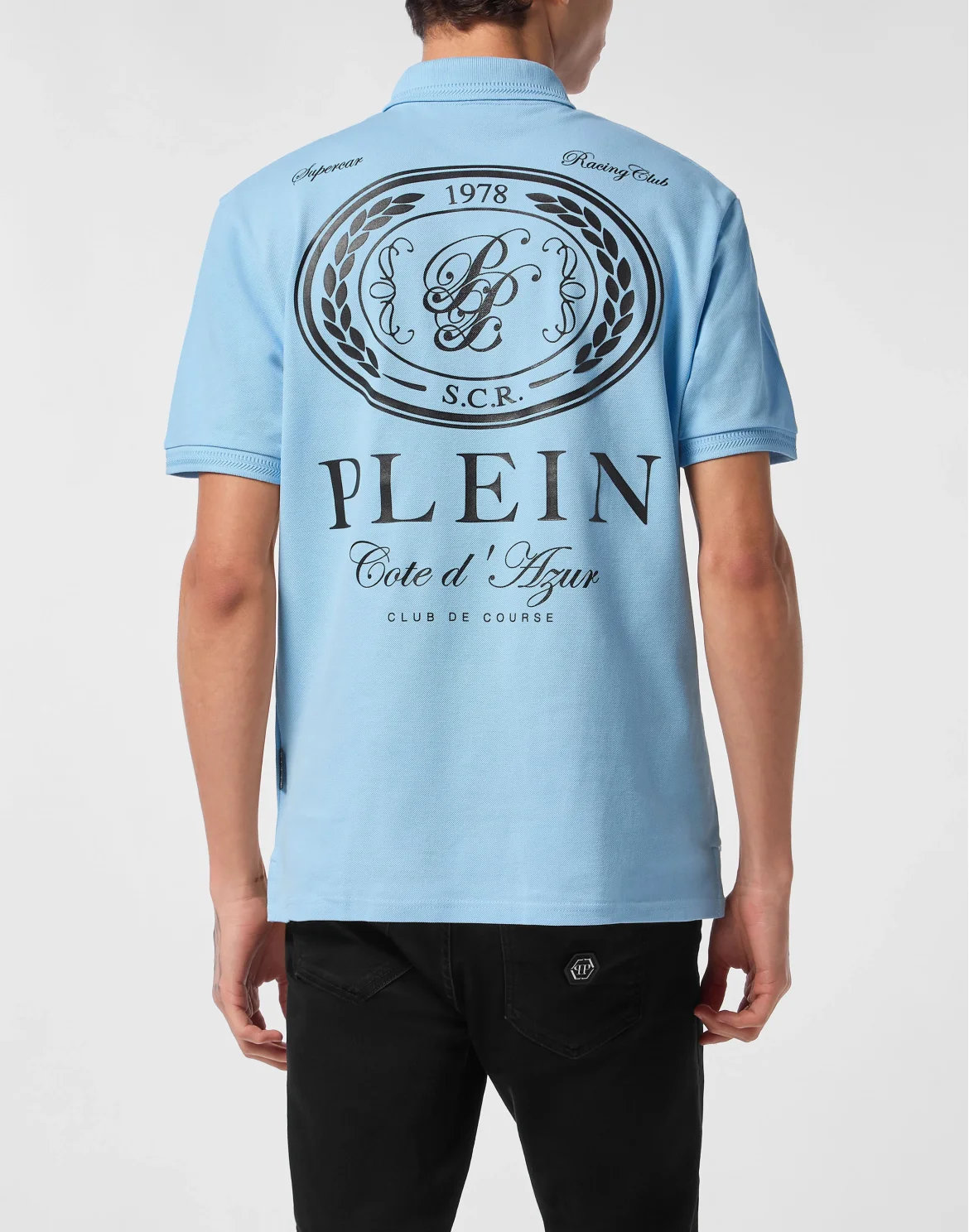 Polo shirt SS Club The Course, цвет: Голубой