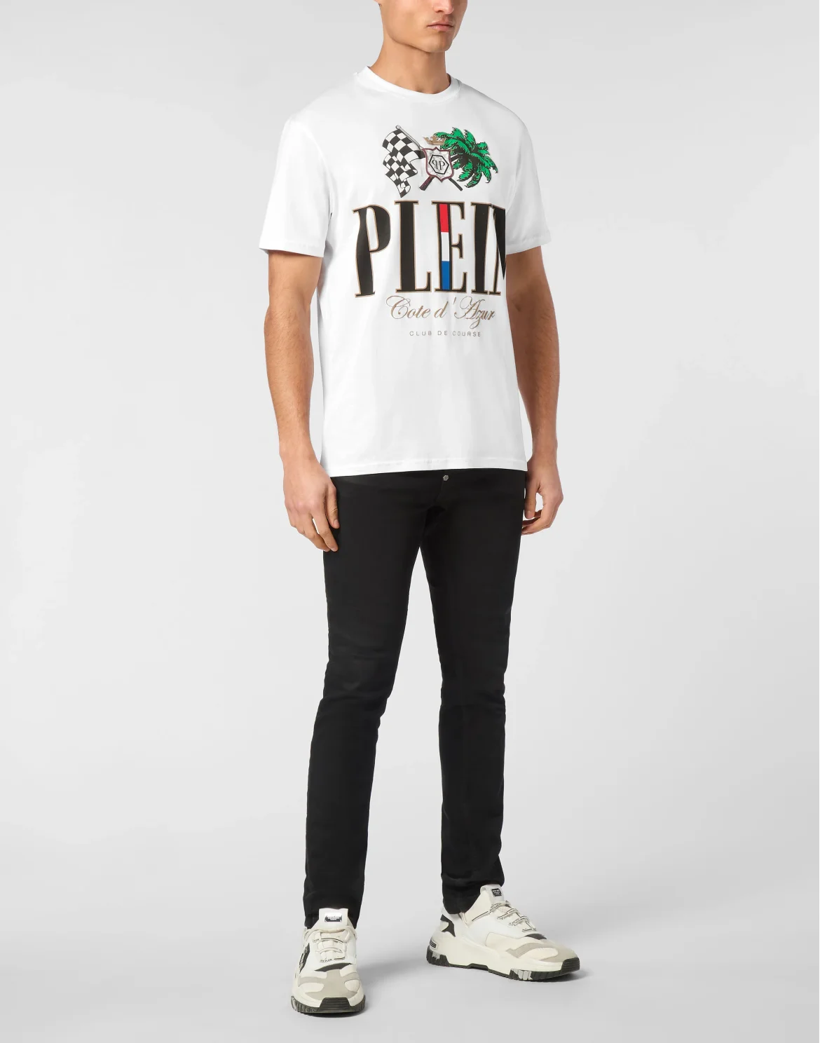 T-shirt Round Neck SS Cote D Azur Plam, цвет: Белый