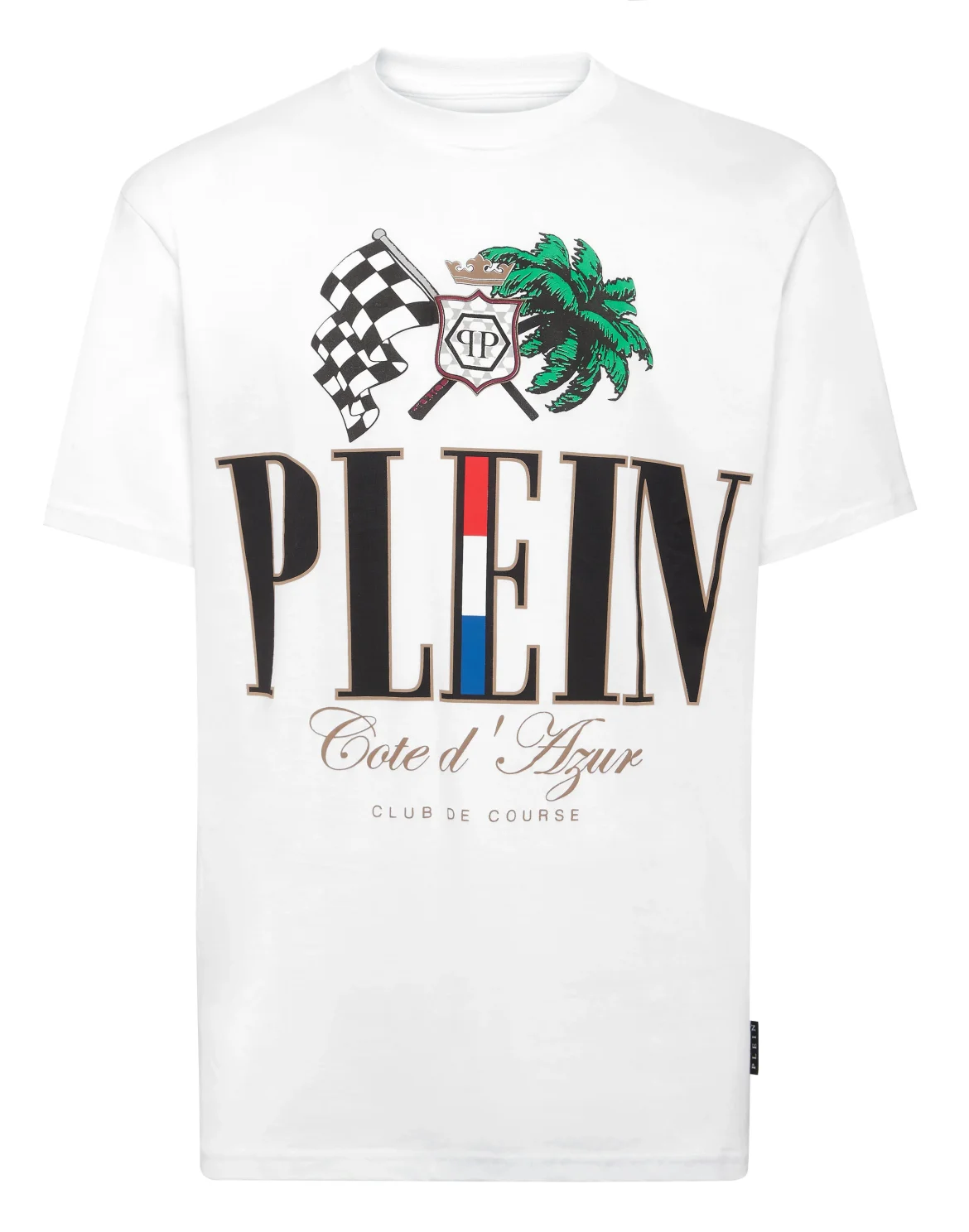 T-shirt Round Neck SS Cote D Azur Plam, цвет: Белый