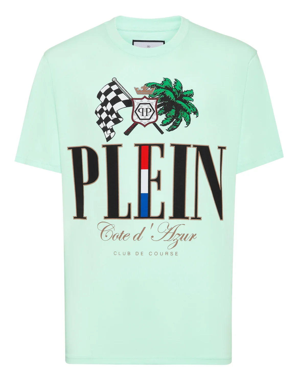 T-shirt Round Neck SS Cote D Azur Plam, цвет: Зеленый