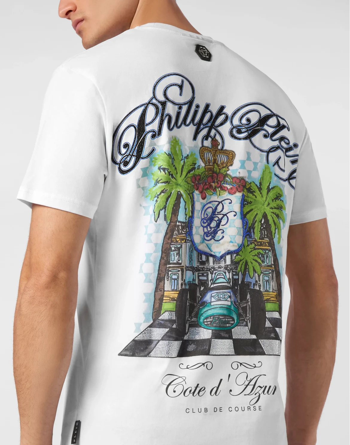 T-shirt Round Neck Club The course Stones, цвет: Белый