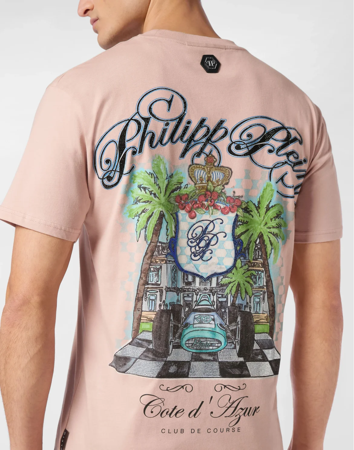 T-shirt Round Neck Club The course Stones, цвет: Розовый