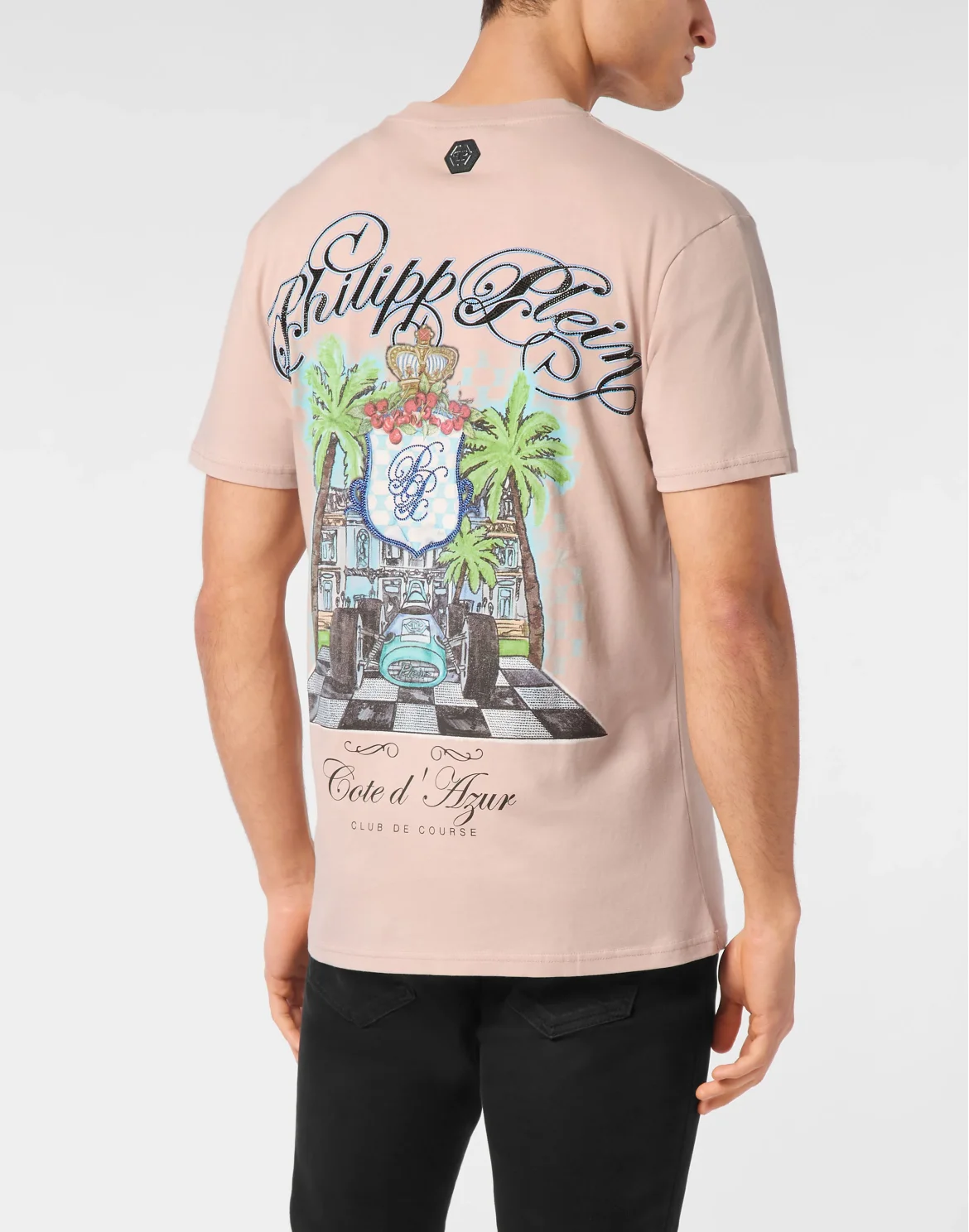 T-shirt Round Neck Club The course Stones, цвет: Розовый