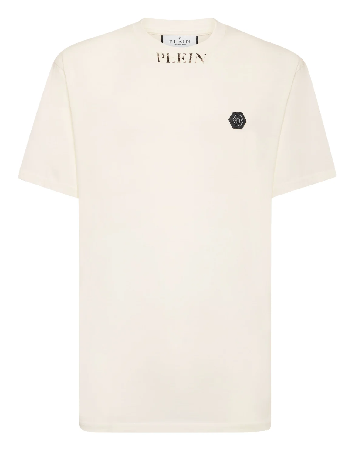 T-shirt Round Neck SS Basic Old Dye, цвет: Бежевый
