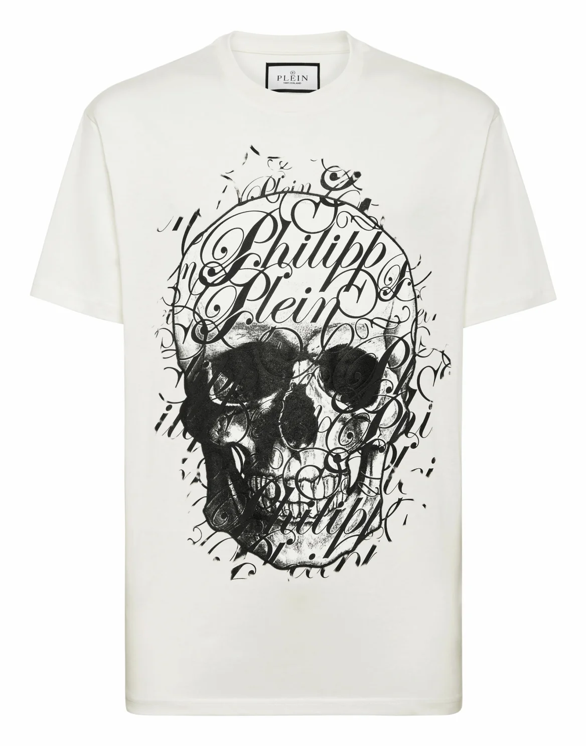 T-shirt Round Neck SS Coursive, цвет: Бежевый