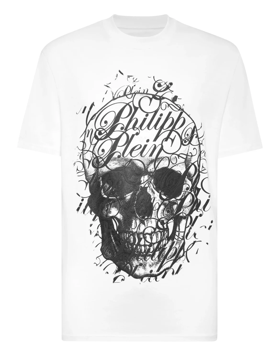 T-shirt Round Neck SS Coursive, цвет: Белый