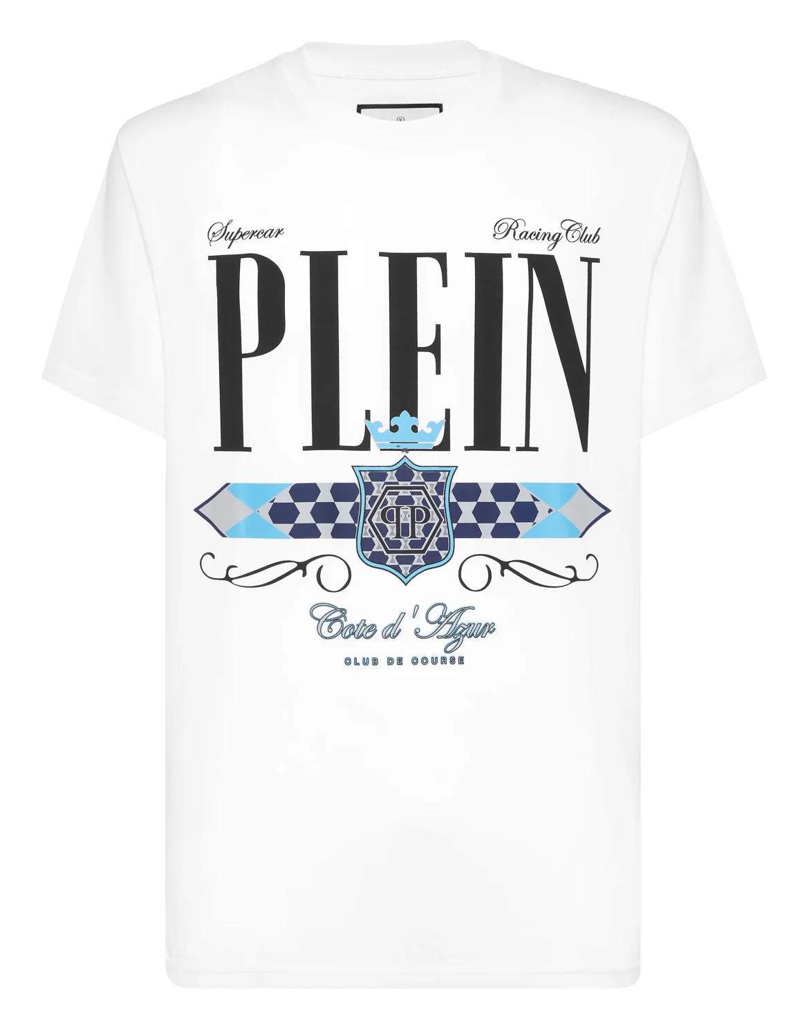 T-shirt Round Neck SS Plein Stemma, цвет: Белый