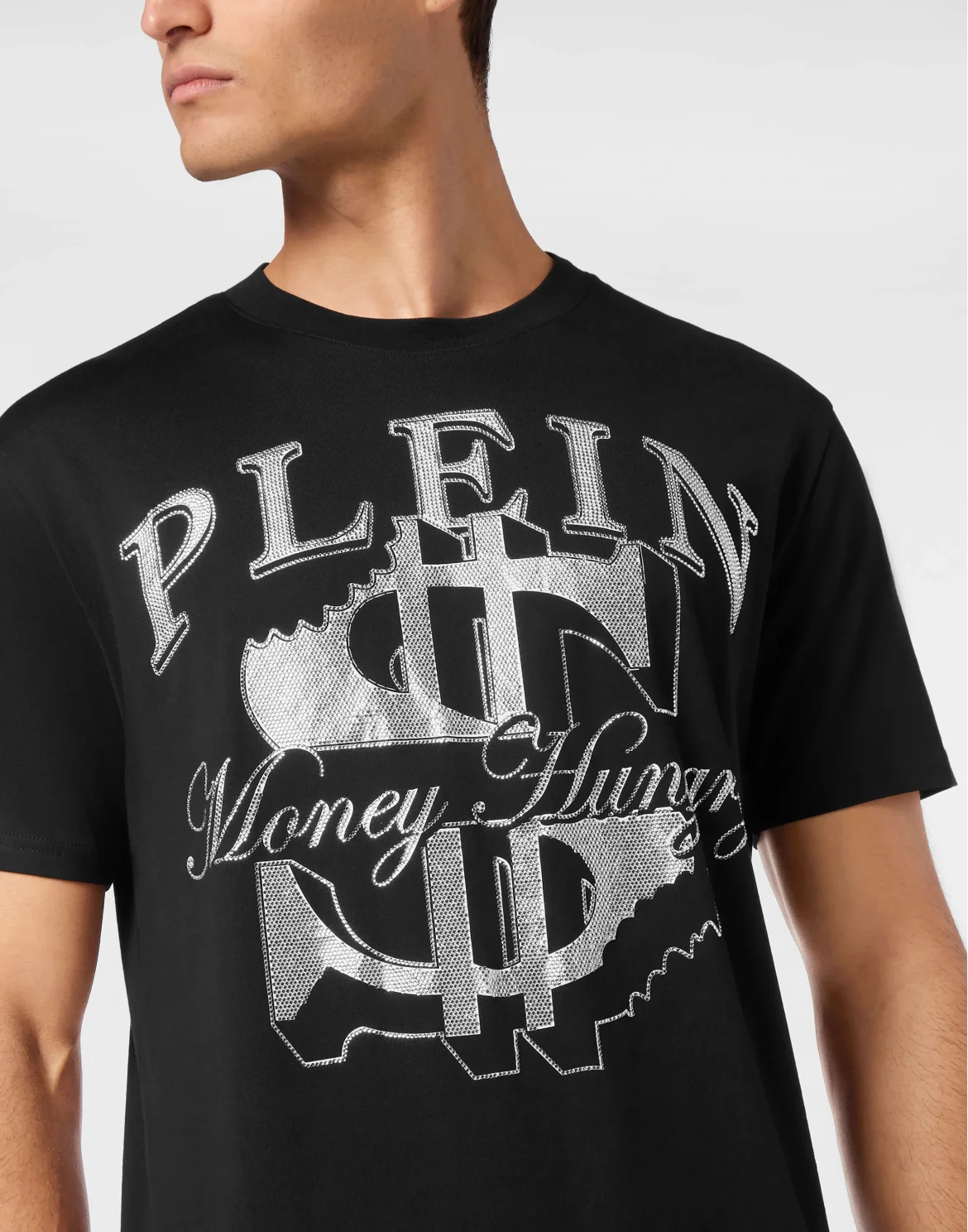 T-shirt Round Neck SS Money Hungry, цвет: Черный