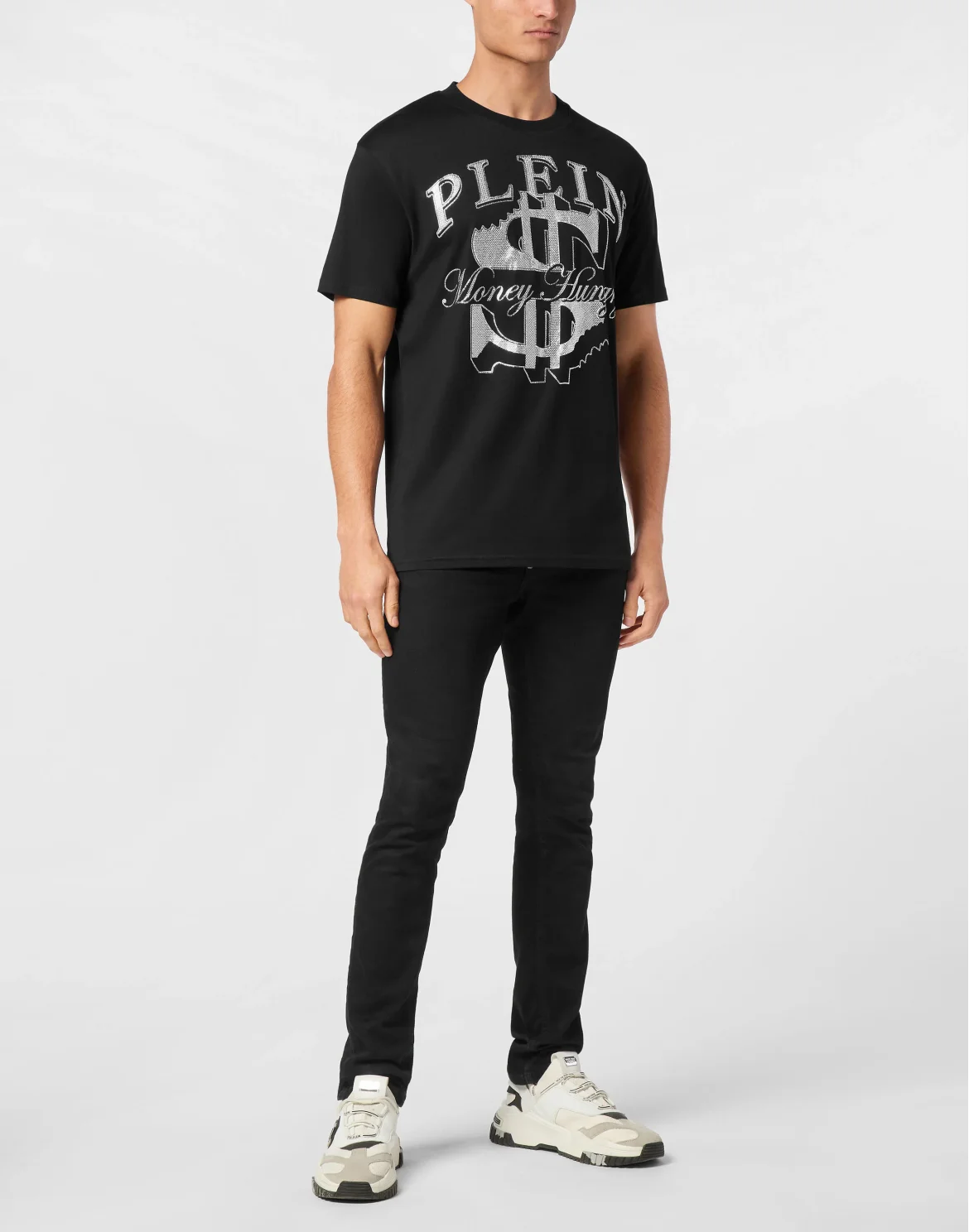 T-shirt Round Neck SS Money Hungry, цвет: Черный
