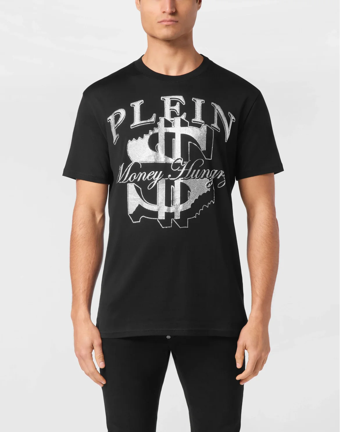 T-shirt Round Neck SS Money Hungry, цвет: Черный