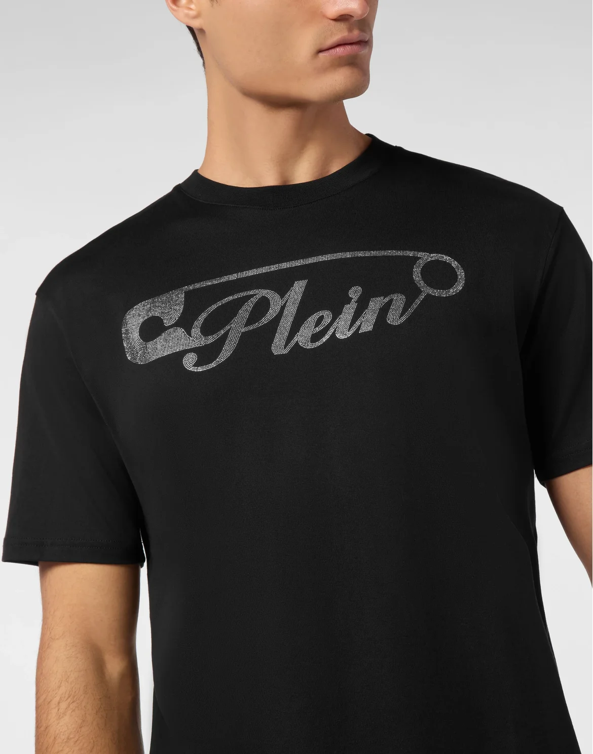 T-shirt Round Neck SS Safety Pin, цвет: Черный