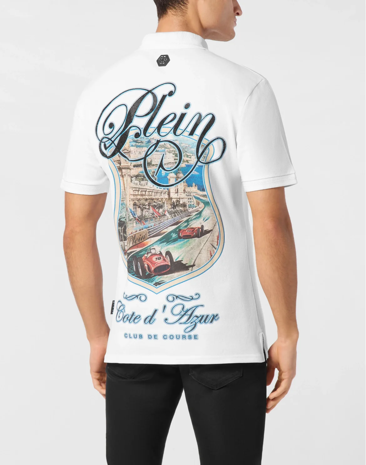 Polo shirt SS Racing Car, цвет: Белый