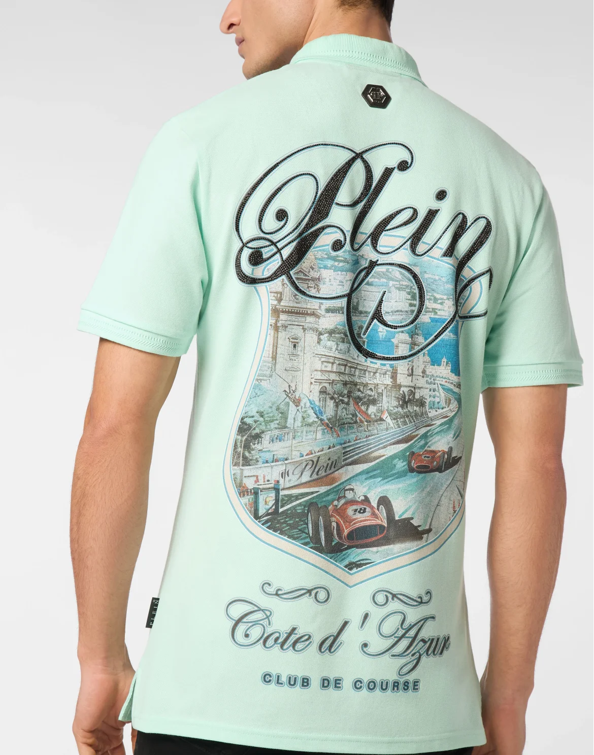 Polo shirt SS Racing Car, цвет: Зеленый