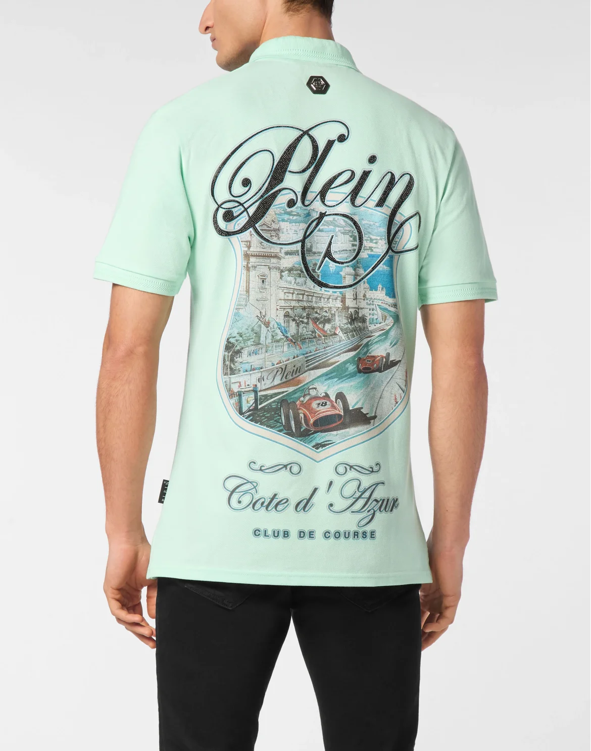 Polo shirt SS Racing Car, цвет: Зеленый