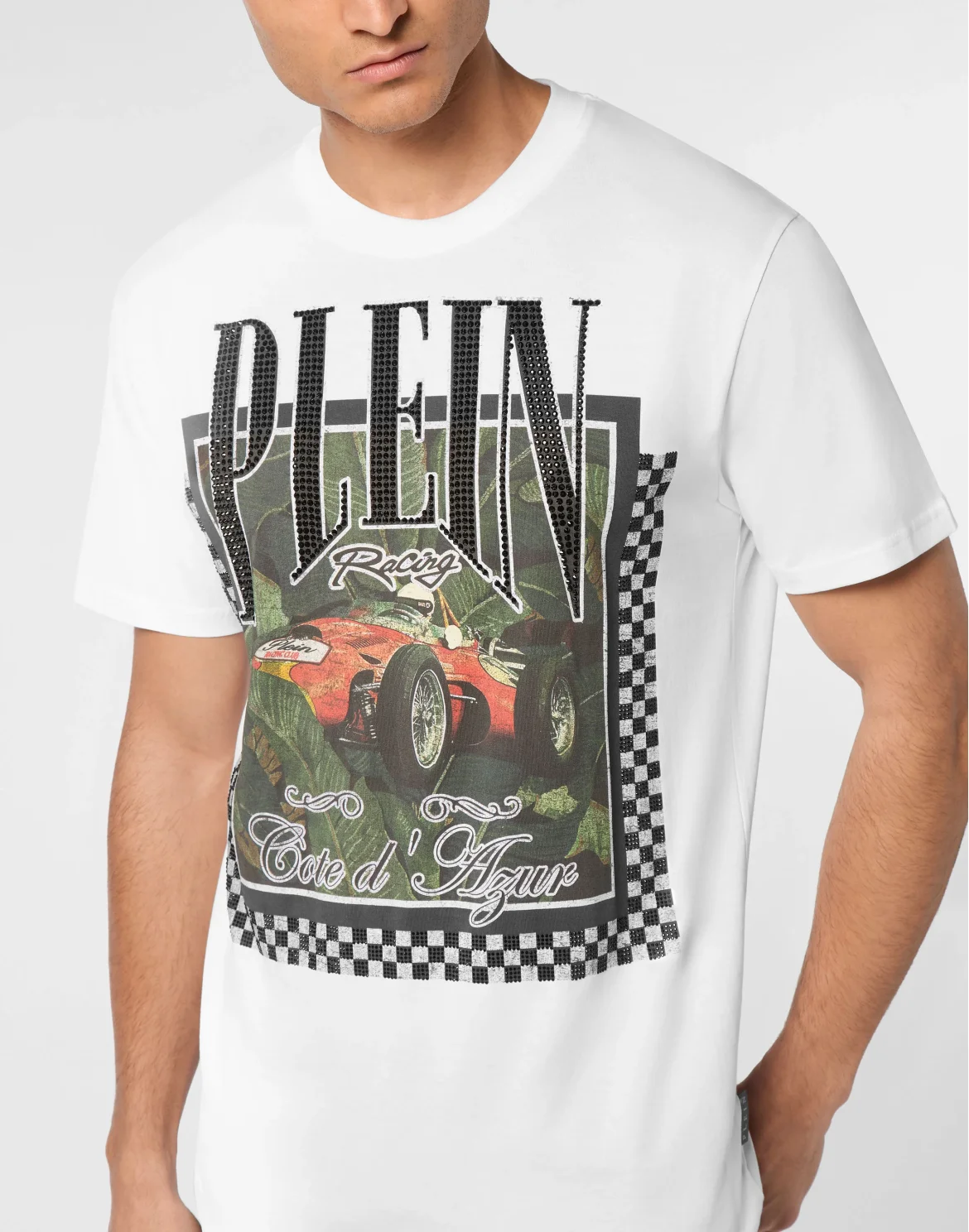 T-shirt Round Neck SS Racing, цвет: Белый
