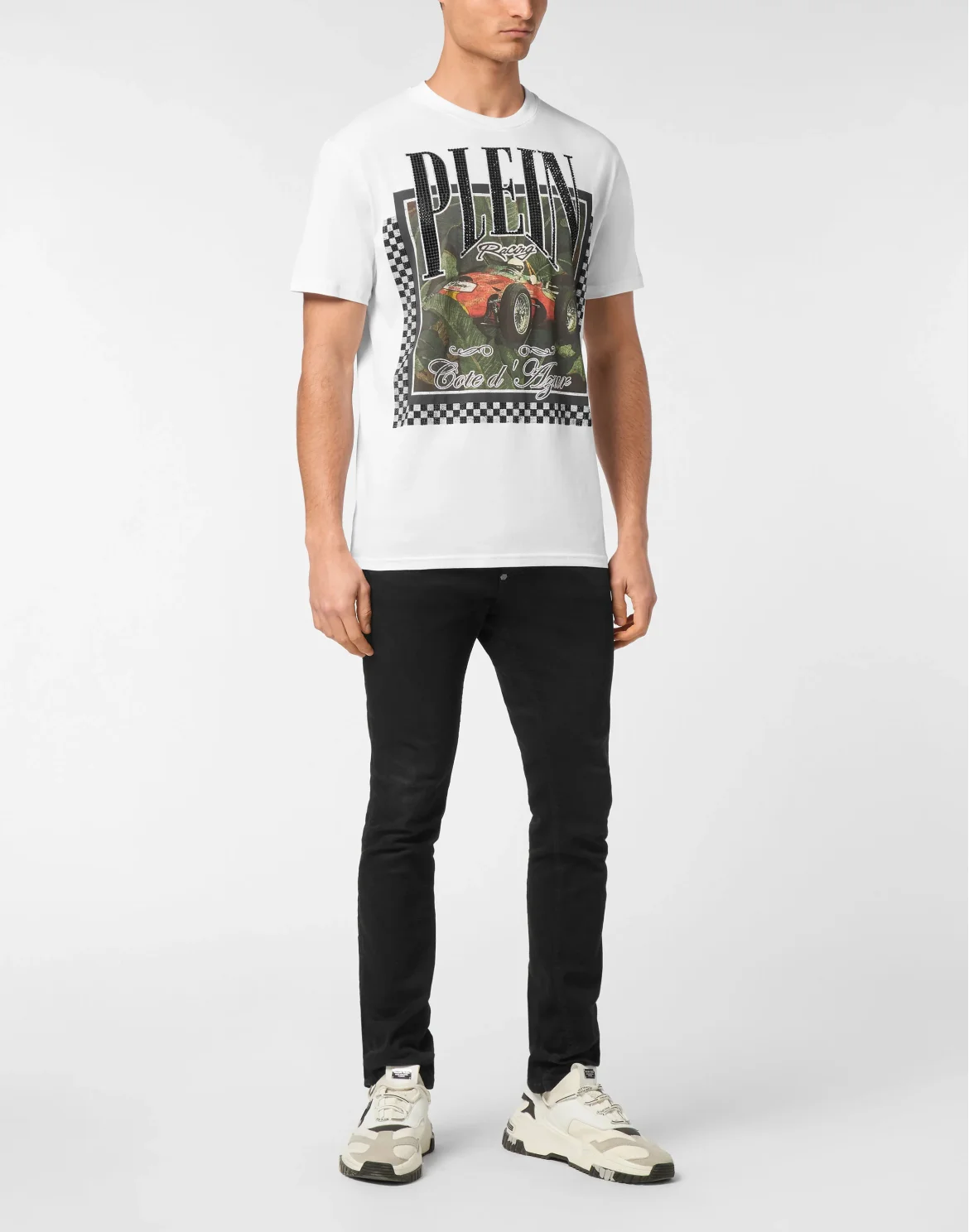 T-shirt Round Neck SS Racing, цвет: Белый