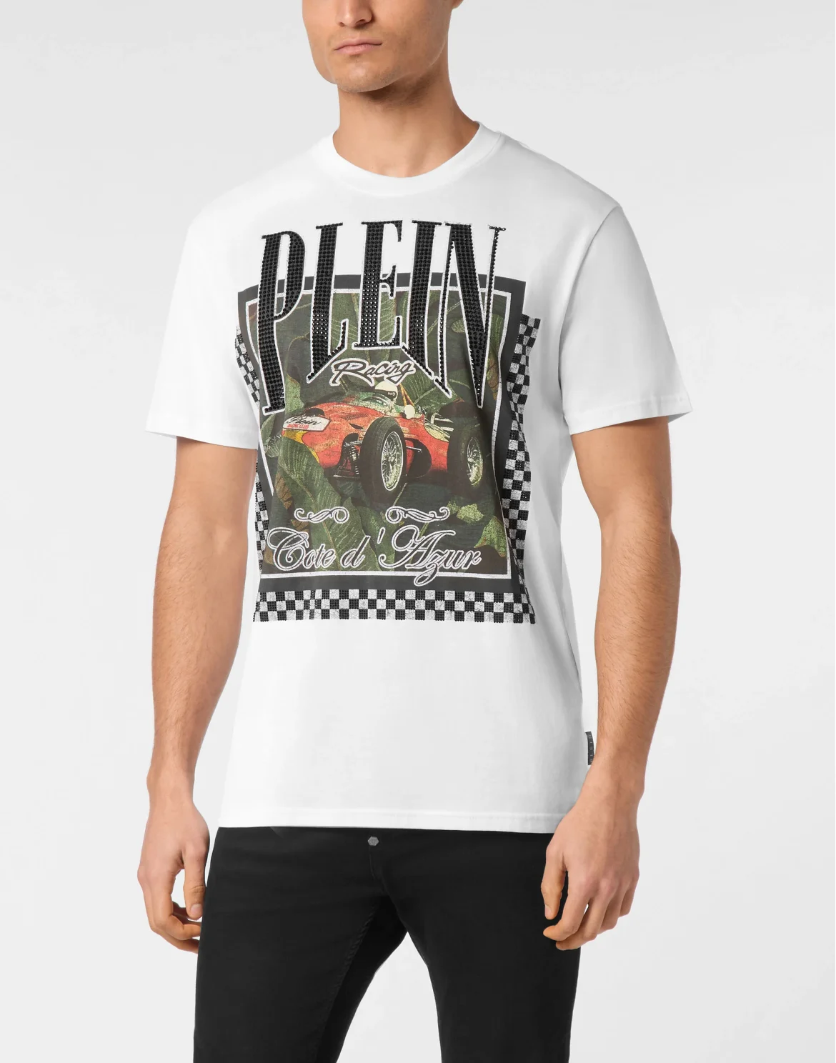 T-shirt Round Neck SS Racing, цвет: Белый