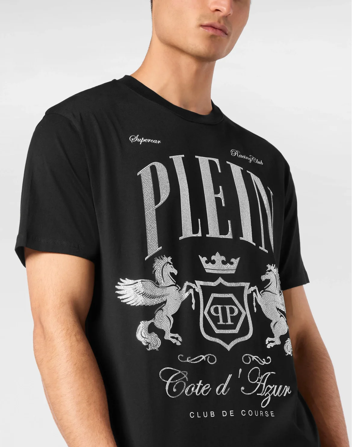 T-shirt Round Neck SS Cote D Azur Stones, цвет: Черный