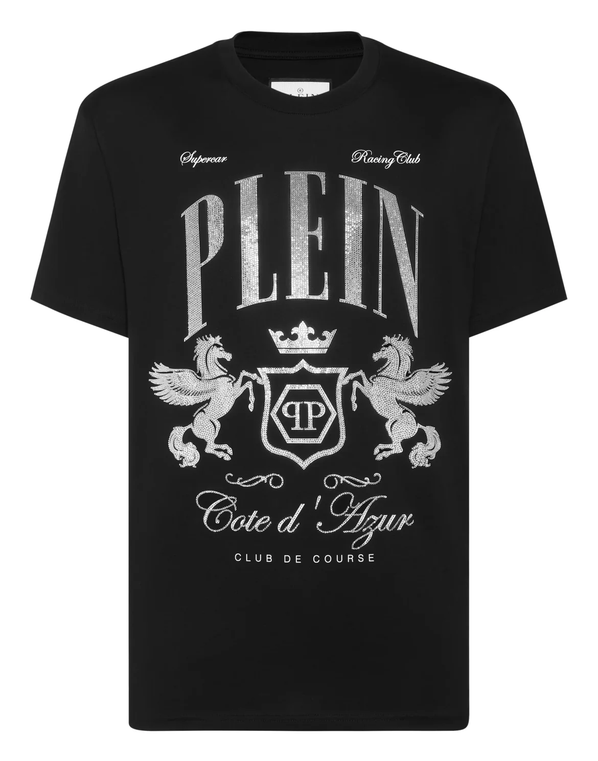 T-shirt Round Neck SS Cote D Azur Stones, цвет: Черный