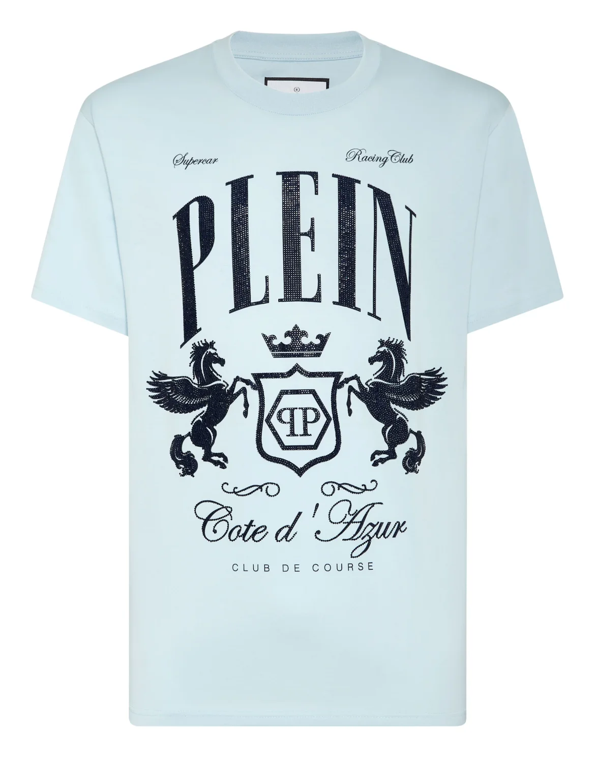 T-shirt Round Neck SS Cote D Azur Stones, цвет: Голубой