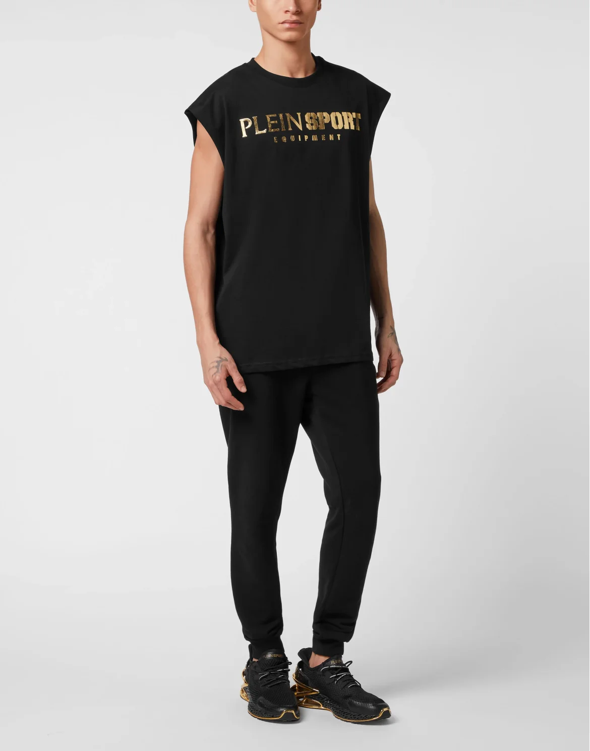 Tank top T-shirt Laminated, цвет: Черный