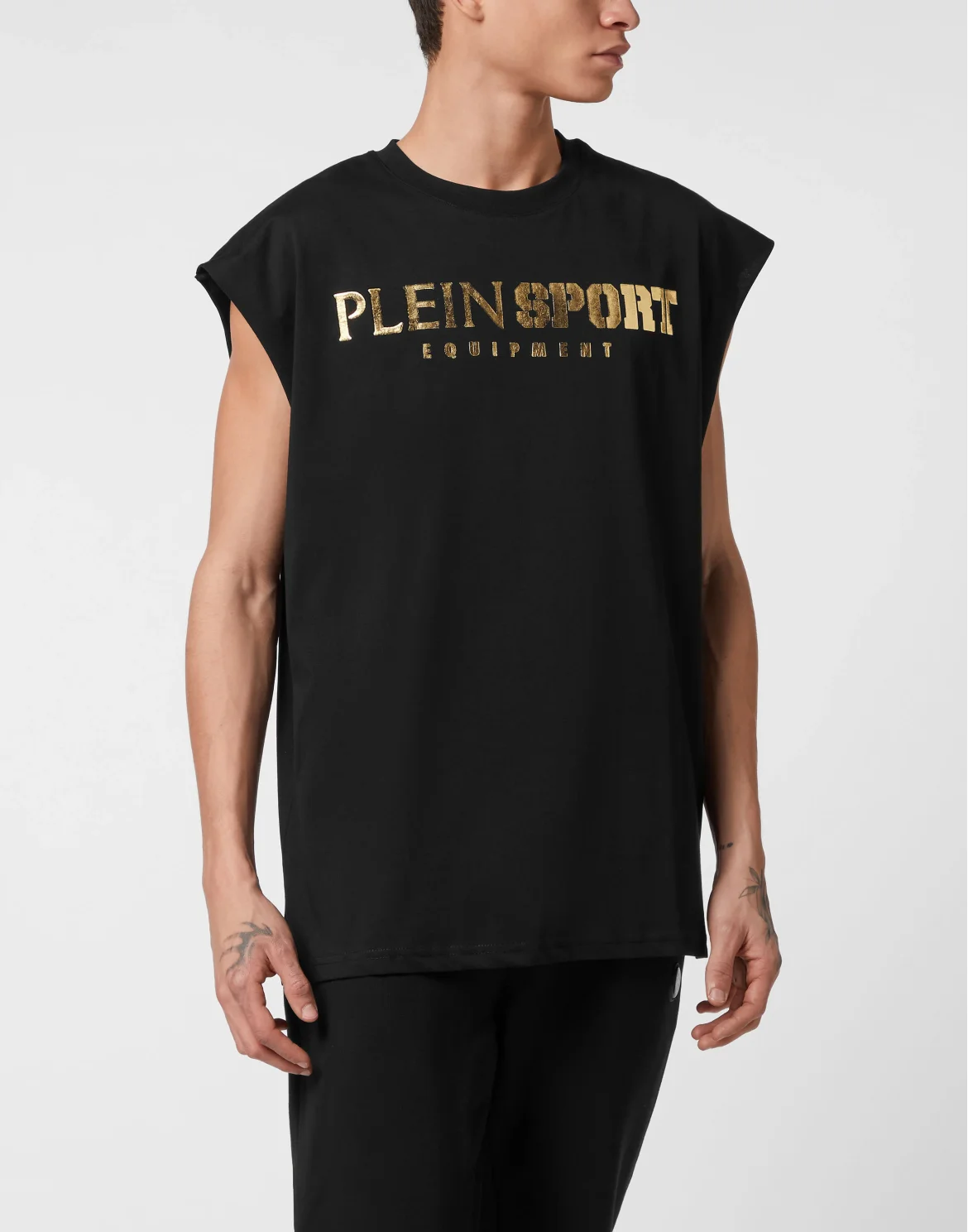 Tank top T-shirt Laminated, цвет: Черный