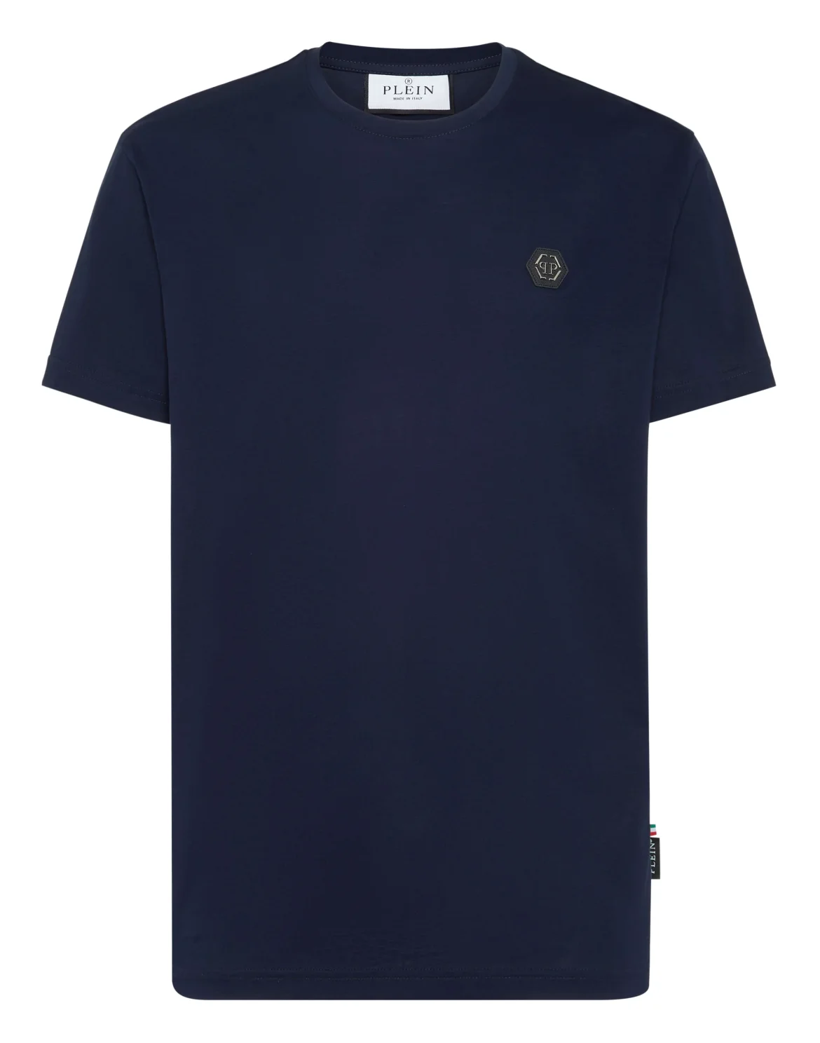 T-Shirt Round Neck Basic, цвет: Синий