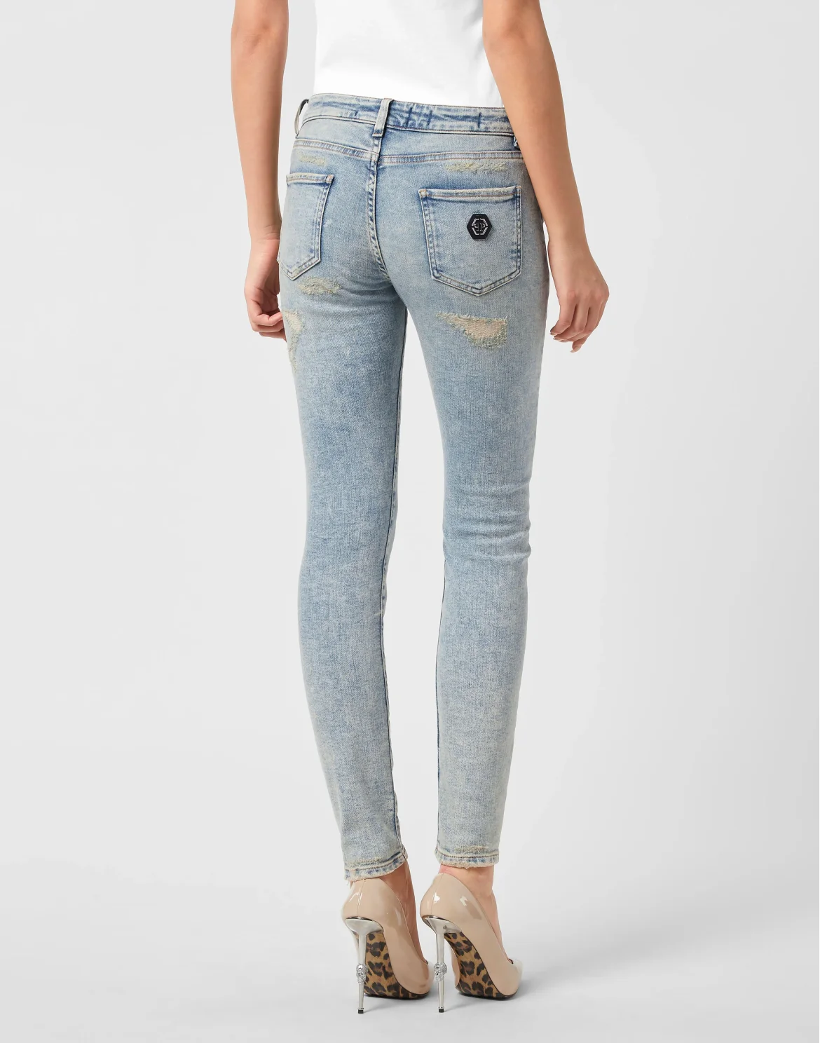 Vintage Jeggings, цвет: Голубой