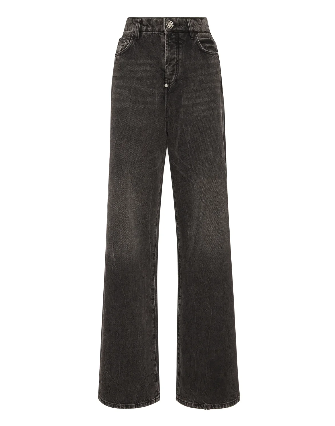 Denim Trousers Skater Fit Logo, цвет: Серый