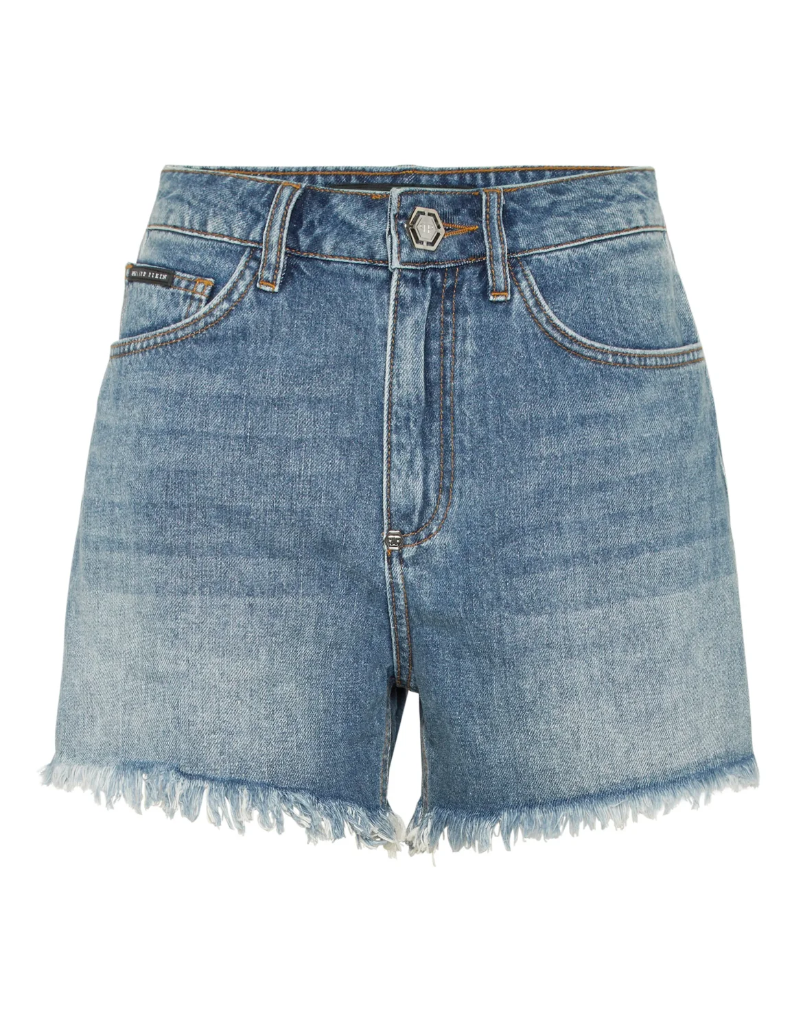 Denim Shorts Logo, цвет: Синий