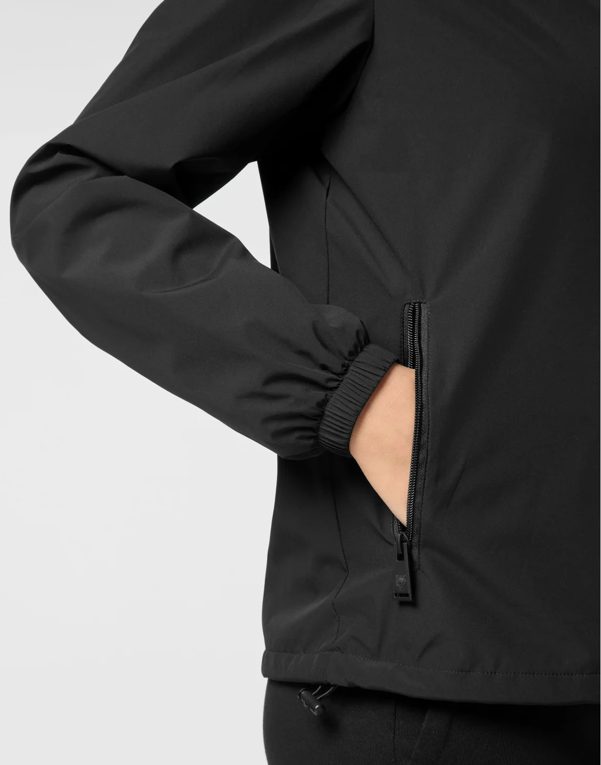 Hooded Lightweight Running Jacket LS, цвет: Черный