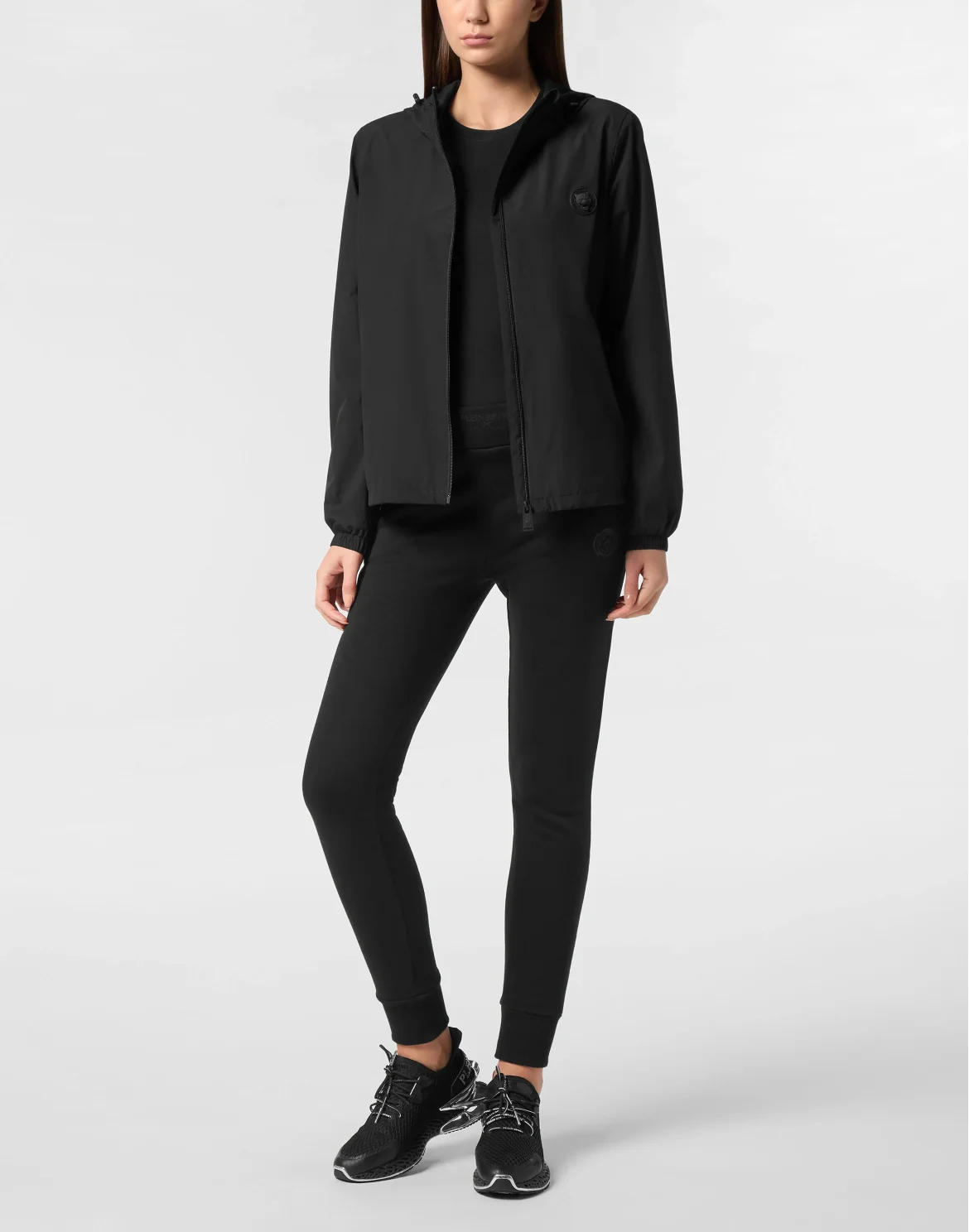 Hooded Lightweight Running Jacket LS, цвет: Черный