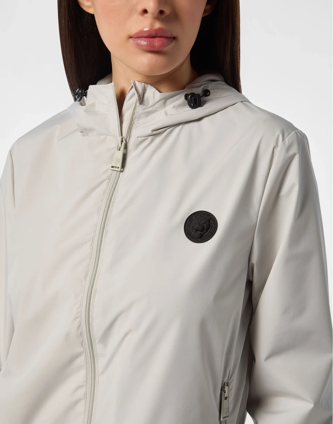 Hooded Lightweight Running Jacket LS, цвет: Серый
