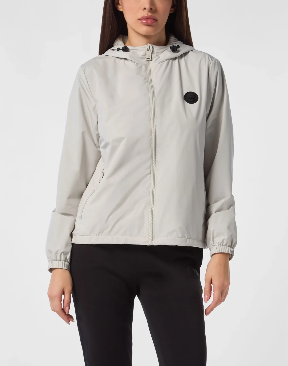 Hooded Lightweight Running Jacket LS, цвет: Серый